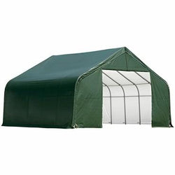 Shelterlogic 28x20x20 Peak Style Shelter with Cover - 2 colors