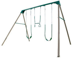 Lifetime 10' Swing Set (Green/Tan)