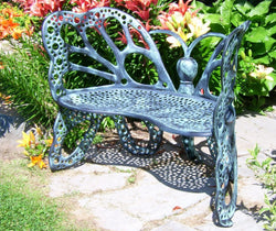 Flowerhouse Butterfly Deluxe Garden Set (Chairs (2), Table and Bench)