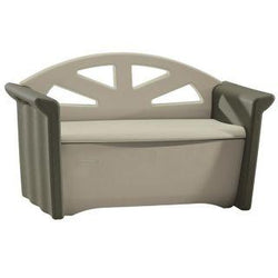 Rubbermaid 3764-01-OLVSS Patio Storage Bench