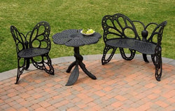 Flowerhouse Butterfly Garden Set (Chair, Table and Bench)