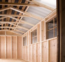 Skylight for Cedar Wood Sheds