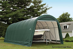 ShelterLogic Round Style 15 x 20 x 12 Round Frame Garage Shelter