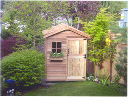 Gardener Cedar Wood Shed Kit