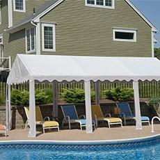 Shelterlogic 10'x20' Party Tent, 8-Leg Galvanized Steel Frame, 3 colors available