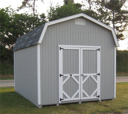 Classic Barn Wood Storage Shed PreCut Kit (Sizes 8' x 8' to 12' x 24')