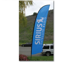 Caravan 18' Banner Flag Kit With Double Sided Print