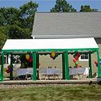 Shelterlogic 10'x20' Party Tent, 8-Leg Galvanized Steel Frame, 3 colors available