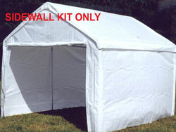 King Canopy 10 x 13 Sidewall Kit Plain - 2 Zippered End walls and Bungees - Fits C81013PC