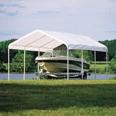 Shelterlogic 12×20 White Canopy Replacement Cover, Fits 2" Frame