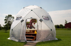 Flowerhouse DomeHouse 13' dia x 12'