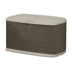 Rubbermaid FG5F2100OLVSS Olive Medium Deck Box w/ Seat