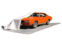 Rhino Car Pocket 12'Wx24'L White top/Gray Bottom