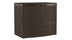 Suncast 195 Gallon Backyard Oasis Storage And Entertaining Station