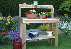 Cedar Potting Bench