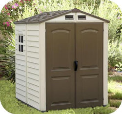 6x6 StoreMate Vinyl Shed with Floor