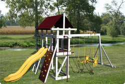 Pinnacle Play Systems Jungle Gym Explorer Classic Vinyl-Clad Play Set