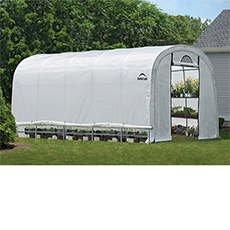 ShelterLogic GrowIT Heavy Duty Round Greenhouse 12' x 24' x 8'