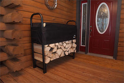 4' Firewood Rack with Cover