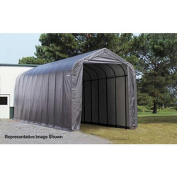 ShelterLogic Peak Frame Portable Storage Shed 15x28x12