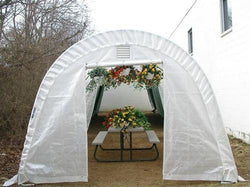 Rhino Instant Greenhouse Round 30'Wx30'Lx15'D (Translucent)
