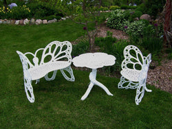 Flowerhouse Butterfly Garden Set (Chair, Table and Bench)