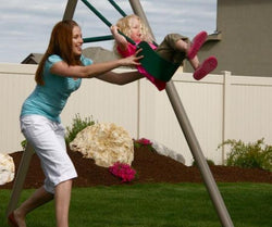 Lifetime Belt Swing With Encapsulated Chains (Green)
