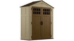 Suncast 92 Cu. Ft. Sierra 6 x 3 Storage Shed, 1 Per Pallet