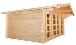 Bristol 13 x 10 Wood Storage Shed Kit