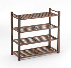 4 Tier Outdoor Shoe Rack 14.8 x 34.56 x 34.5