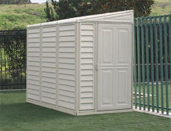 Duramax 4x8 SideMate Shed with Foundation Kit