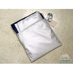 Rhino Extra Large Motorcycle Cover 53"x85"x44" Blue Top/Silver Bottom