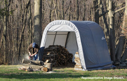 ShelterLogic 11x12x10 Round Style Shelter, 2 Colors Available!