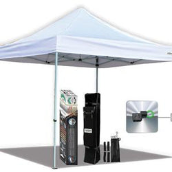 Caravan 10×10 AlumaShade Bigfoot Deluxe Canopy Kit, no walls