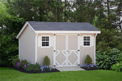 Classic Saltbox Shed PreCut Kit (Sizes 8' x 8' to 12' x 24')