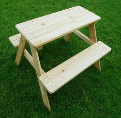 Kids Picnic Table 35 x 31 x 19.6