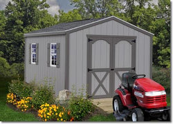 Best Barns Elm 10' Wood Storage Shed Kit