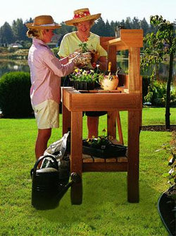 Cedar Potting Bench