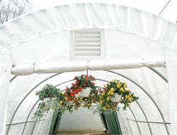 Rhino Instant Greenhouse Round 30'Wx30'Lx15'D (Translucent)