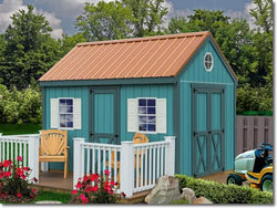 Best Barns Regency 8x12 Wood Shed Kit