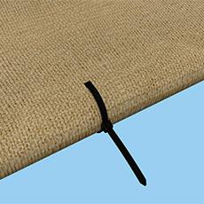 Shelterlogic Shade Cloth Fabric Tie Wraps - 25 per polybag