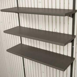 Lifetime 10" x 30" Shelf Kit (3 pc.) Accessory Kit for 11 ft. Storage Buildings