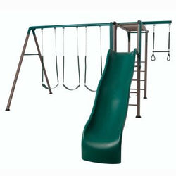 Lifetime Monkey Bar Adventure Swing Set (Earth Tones)