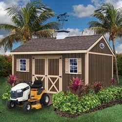 Best Barns Brookfield 12' x 16'  Wood Storage Shed Kit