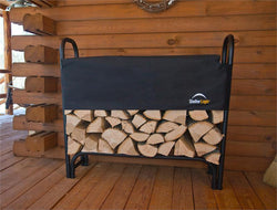 4' Firewood Rack with Cover