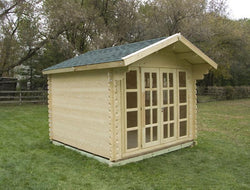 Brighton 10 x 10 Wood Garden Shed