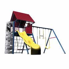 Lifetime A-Frame Playset/Clubhouse & Swingset (Primary Colors)