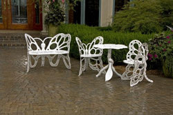 Flowerhouse Butterfly Deluxe Garden Set (Chairs (2), Table and Bench)