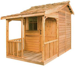 Bunkie Cedar Wood Shed Kit