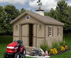 Cambridge 10' Widths - Wood Storage Shed Kits